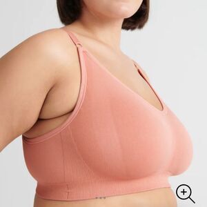 Knix Seamless Everyday Bra‎ Pink Ginger XXXXL1 NWT and in packaging